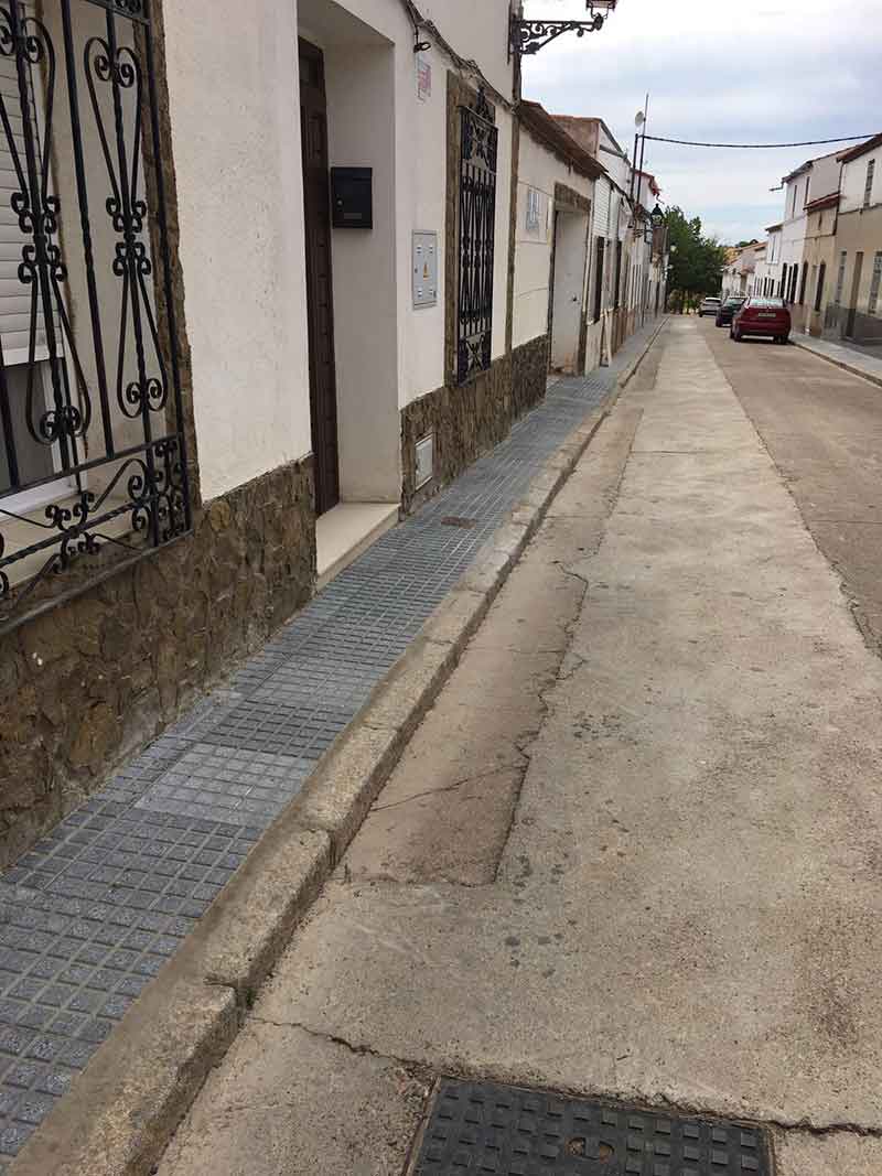 Remodelaci�n de la calle Burguete