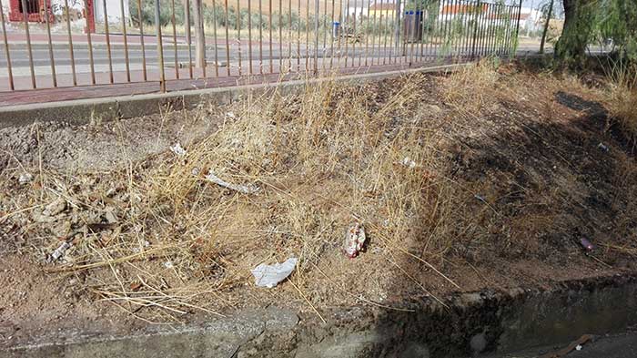 Abandono y dejadez en la barriada