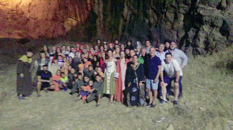 `Una mirada en el tiempo”,  representada en Belmez