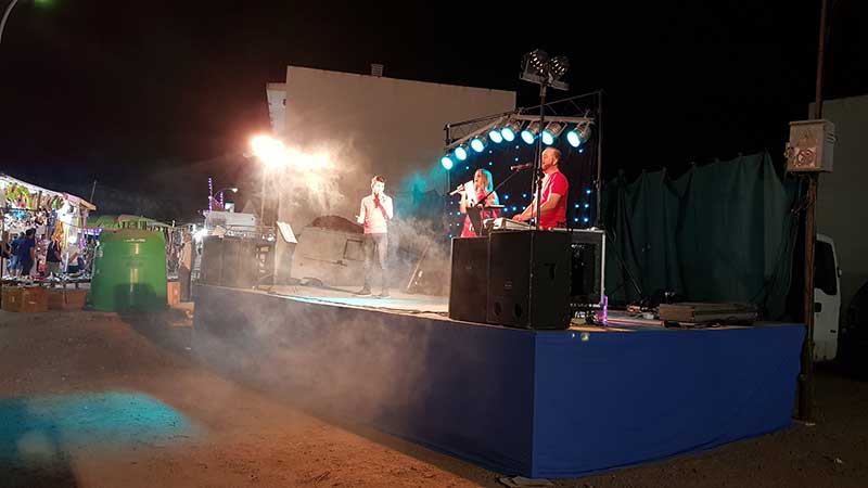 La barriada Santiago Garc�a Fuentes celebra su feria