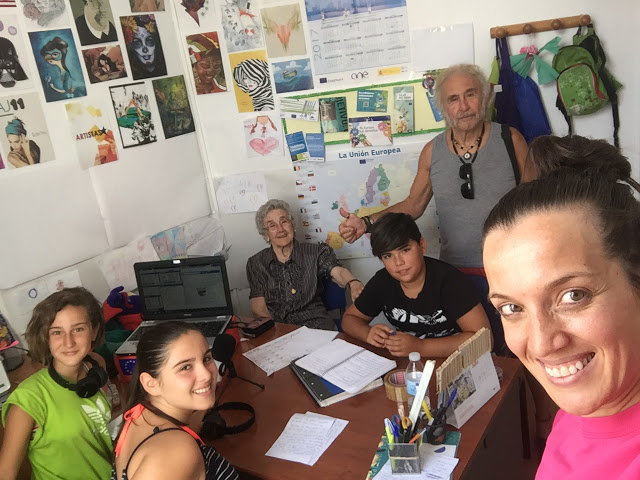 Taller de radio juvenil en Belmez