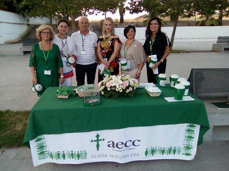 La AECC de Belmez efectu su mesa de cuestacin