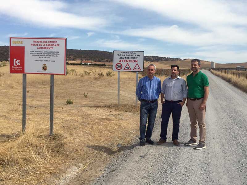 Concluye la mejora del camino de la F�brica del Aguardiente