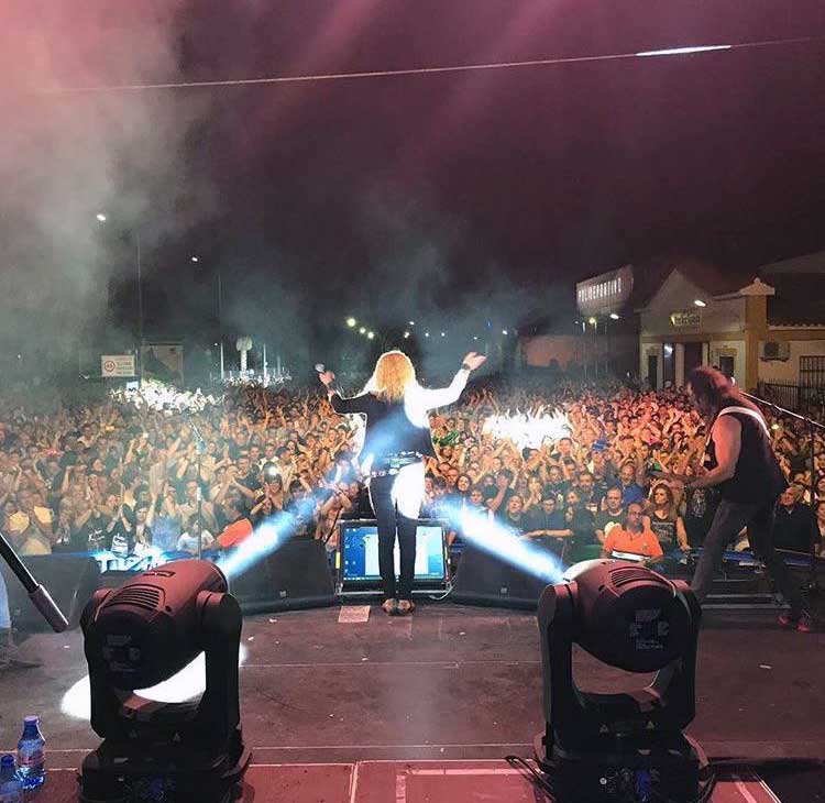 Medina Azahara en concierto en Pe�arroya