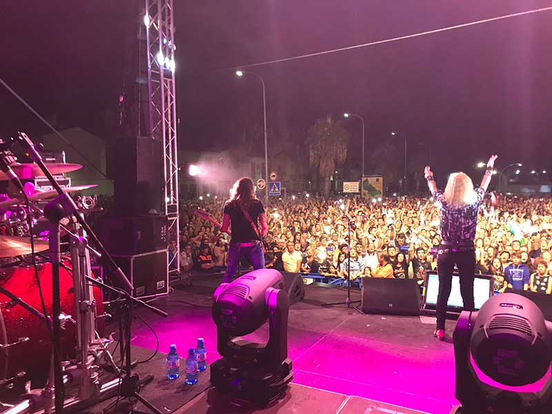 Medina Azahara en concierto en Pe�arroya