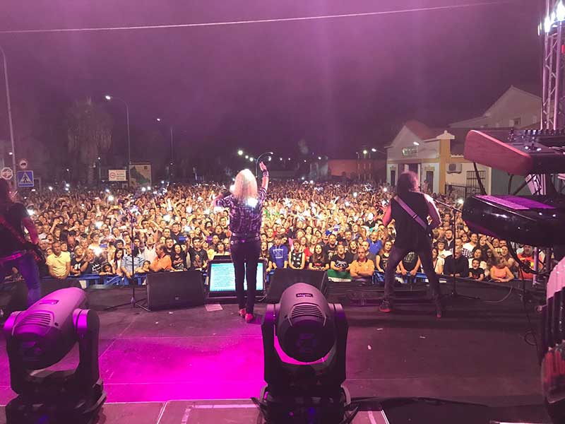 Medina Azahara en concierto en Pe�arroya