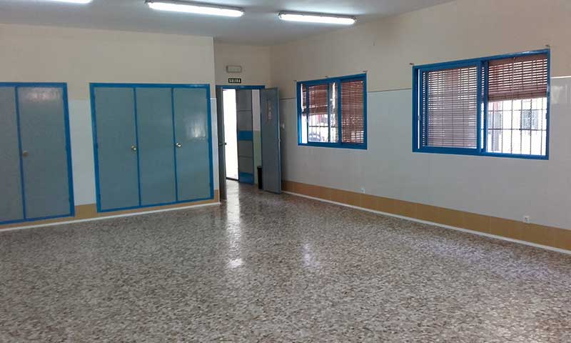 El consistorio realiza mejoras en el colegio Eladio Le�n