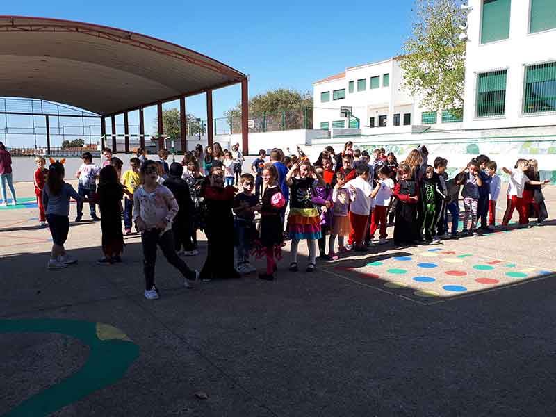 Fiesta de oto�o y Halloween en el CEIP Aurelio S�nchez