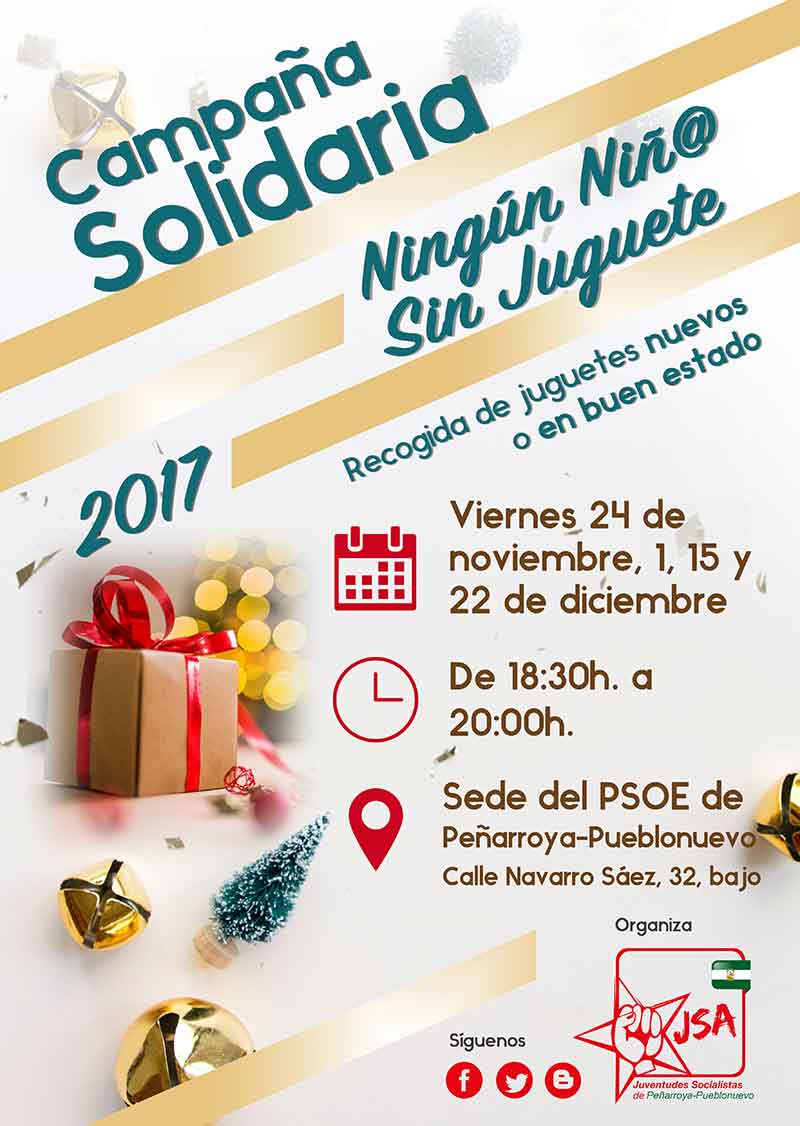 Campa�a solidaria �Ning�n ni�o sin Juguete