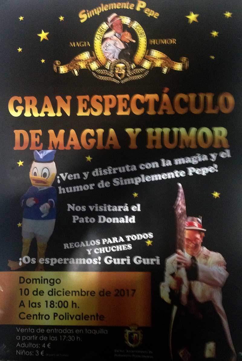 Gran espectculo de magia y humor