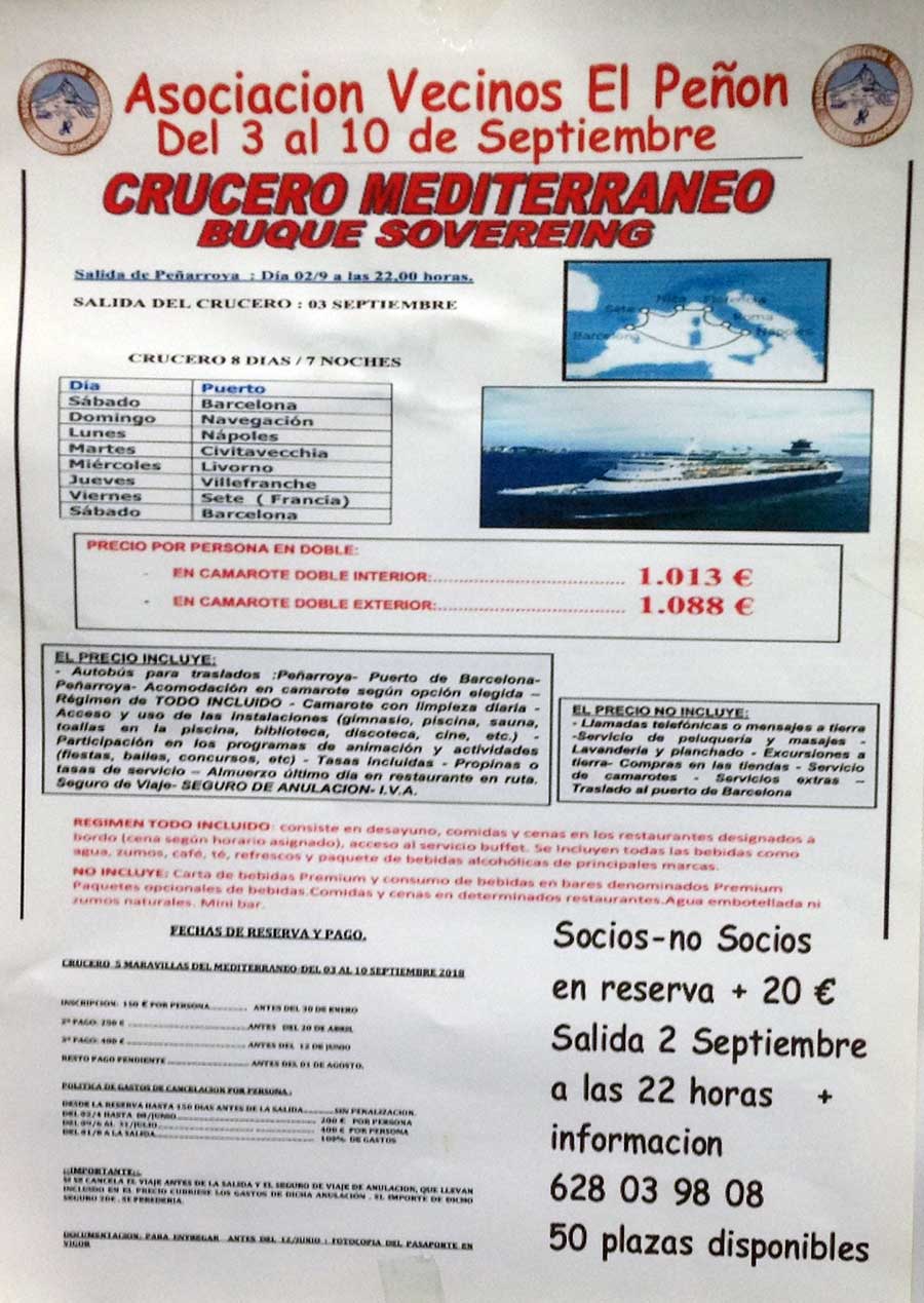 Crucero por el Mediterr�neo