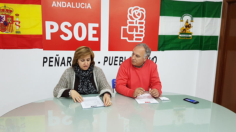 Moci�n PSOE atestados