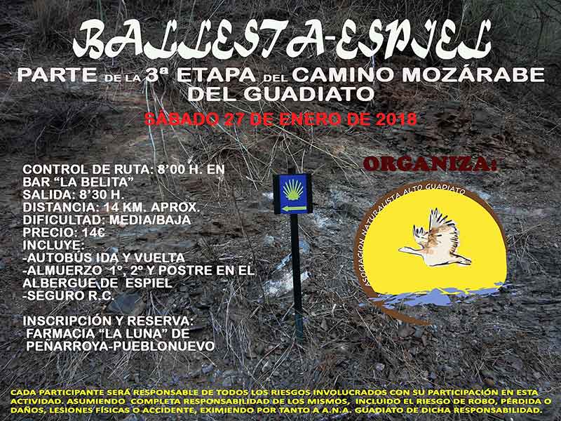 III etapa del Camino Mozárabe del Guadiato