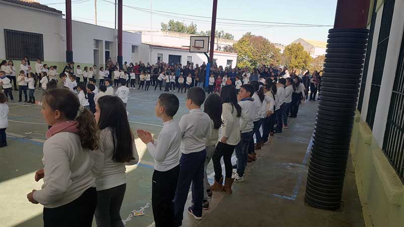  D�a de la Paz por el alumnado del C.E.I.P. `Eladio Le�n`