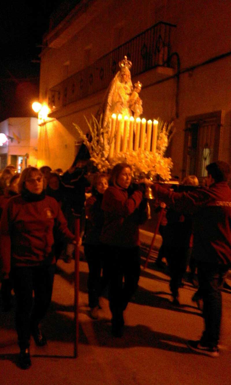 Procesi�n de la Virgen de la Candelaria