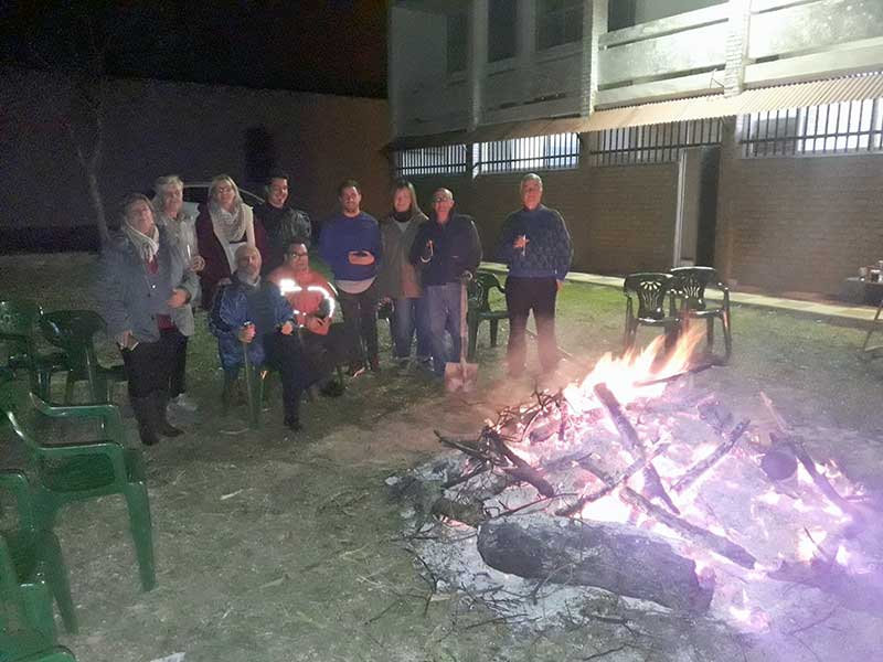 Celebraci�n de la candelaria en Pe�arroya-Pueblonuevo