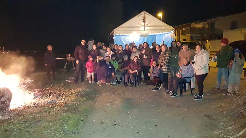 Celebraci�n de la candelaria en Pe�arroya-Pueblonuevo