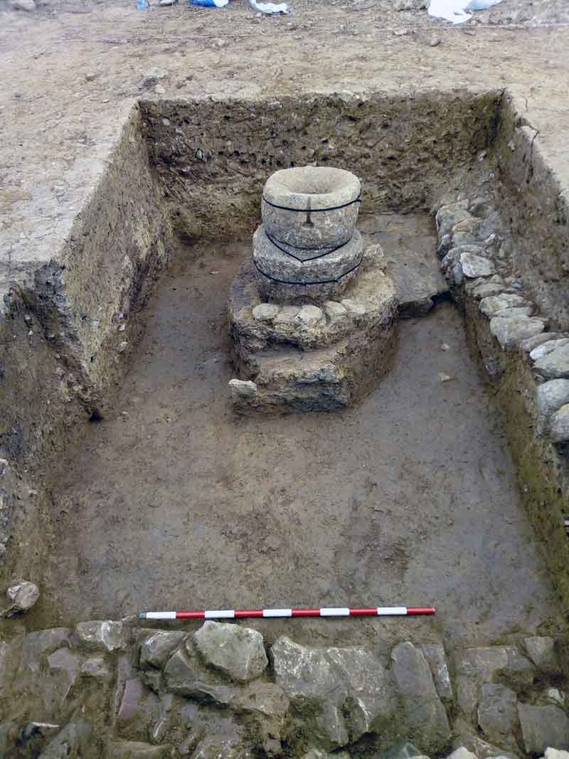 Destapan uno de los molinos de poca ibrica