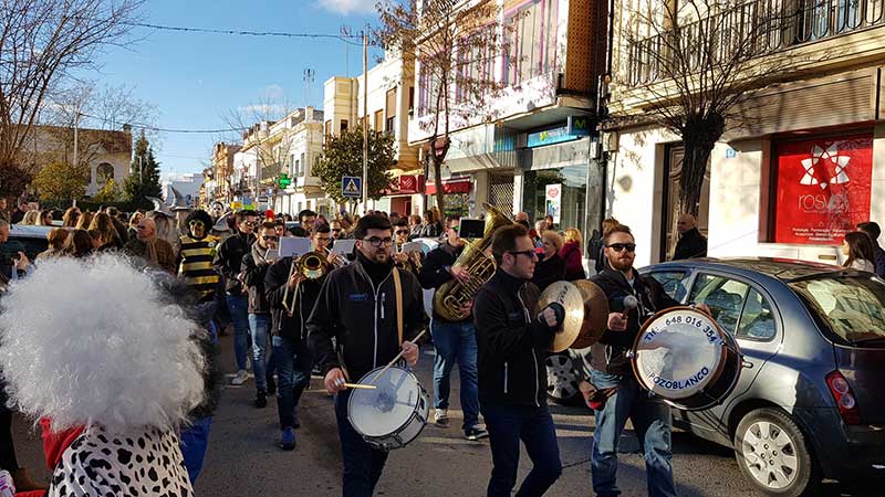 Pasacalles de carnaval 