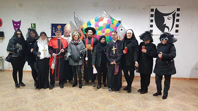 Entierro de la sardina en Pe�arroya Pueblonuevo