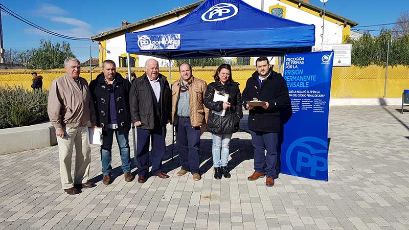 El PP recoge firmas a favor de la prisi�n permanente revisable