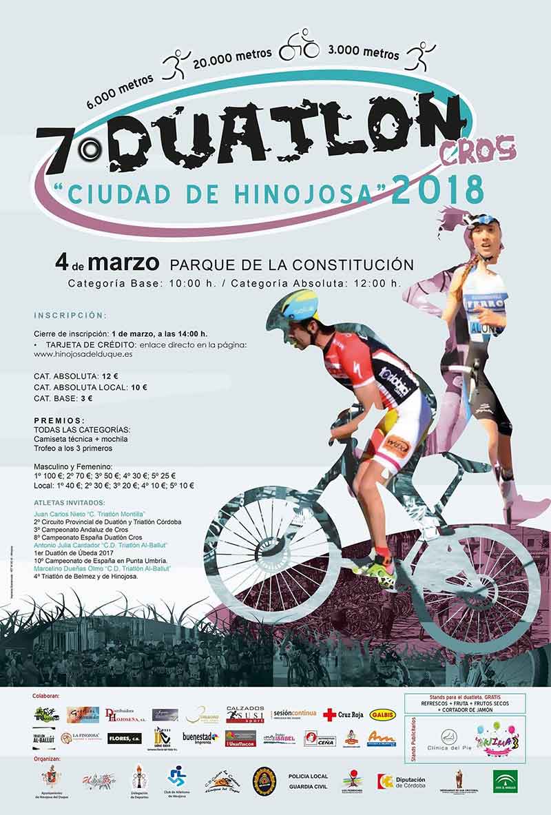 Presentación del `VII duatlón cross ciudad de Hinojosa”