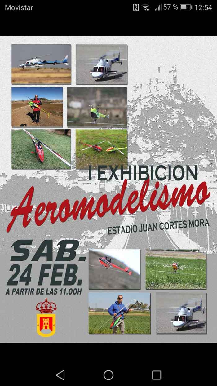I Exhibicin de Aeromodelismo en Belmez