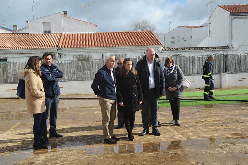 Apoyo al Gobierno tras el paso de la borrasca Félix