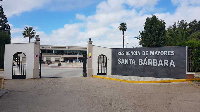 Agradecimiento a la Residencia de Mayores Santa B�rbara