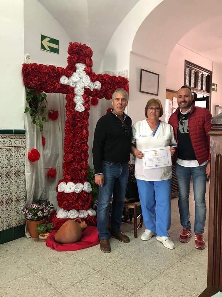 Entrega de premios del concurso de cruces de mayo en Belmez
