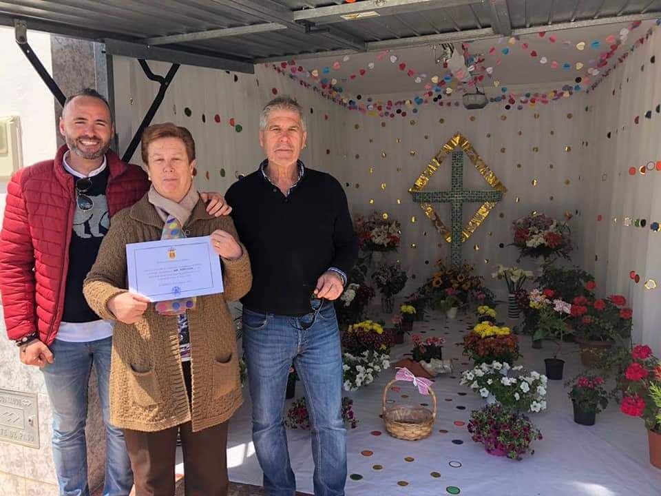 Entrega de premios del concurso de cruces de mayo en Belmez