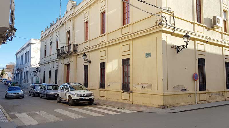 Demolici�n del edificio del consistorio