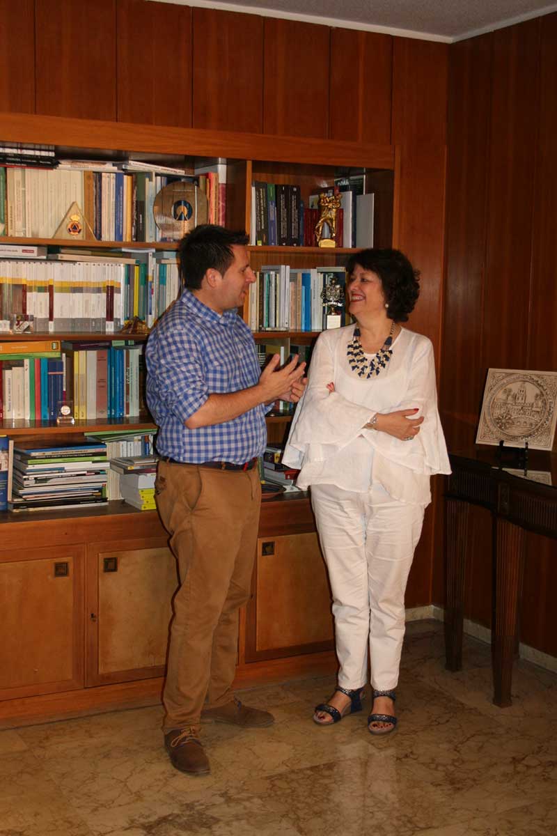 Rafaela Valenzuela y Jos� Ignacio Exp�sito