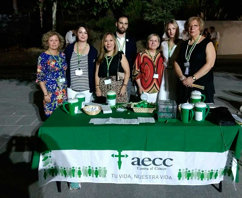 La AECC de Belmez efectu su mesa de cuestacin