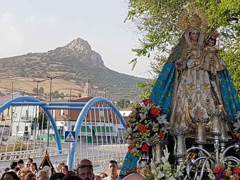 La patrona visitar� cada cinco a�os las parroquias de Pueblonuevo