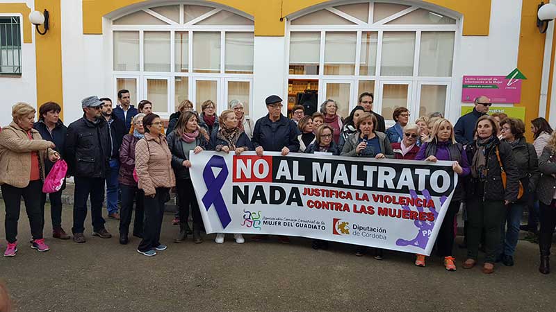 Tercera  marcha contra la violencia de género en el Valle del Guadiato