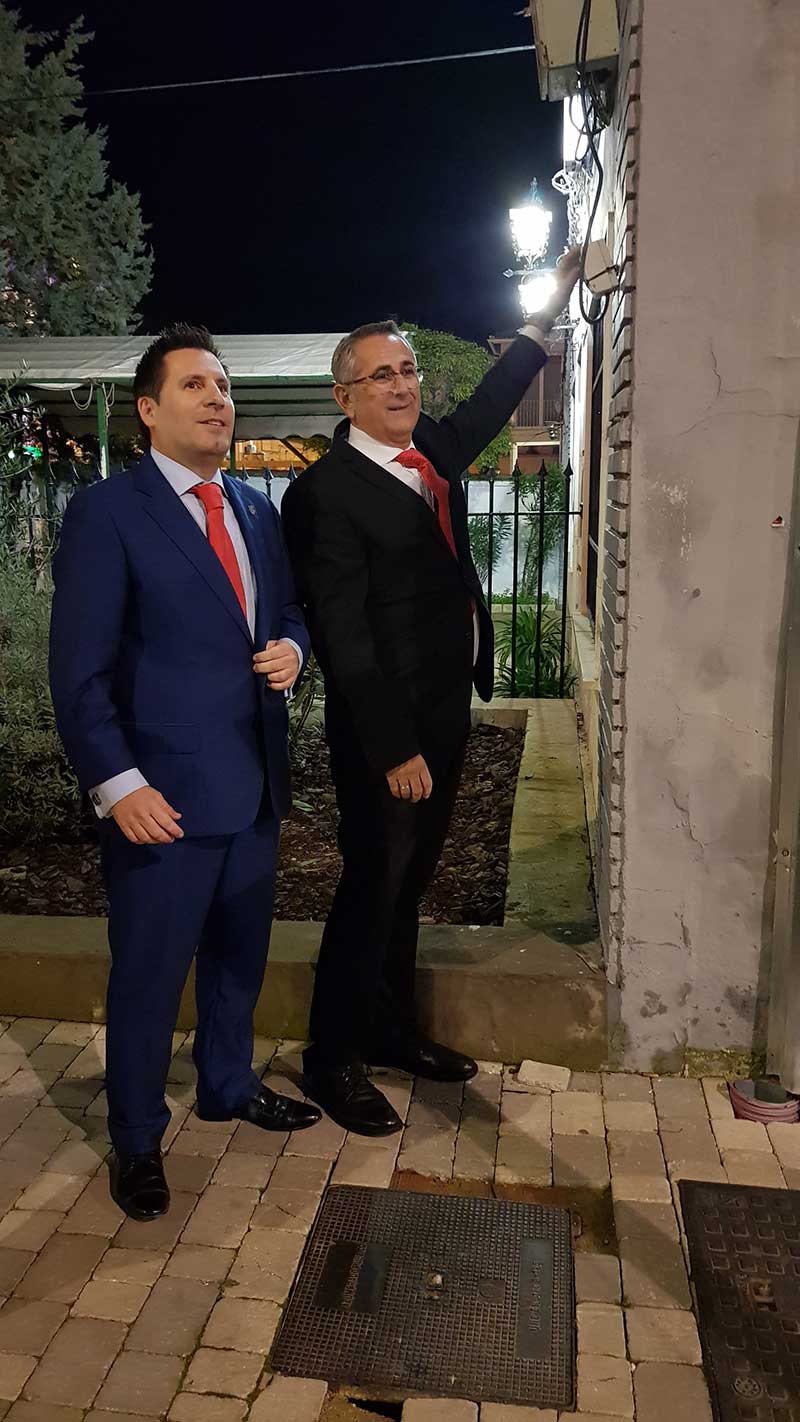 Encendido del �rbol de Navidad