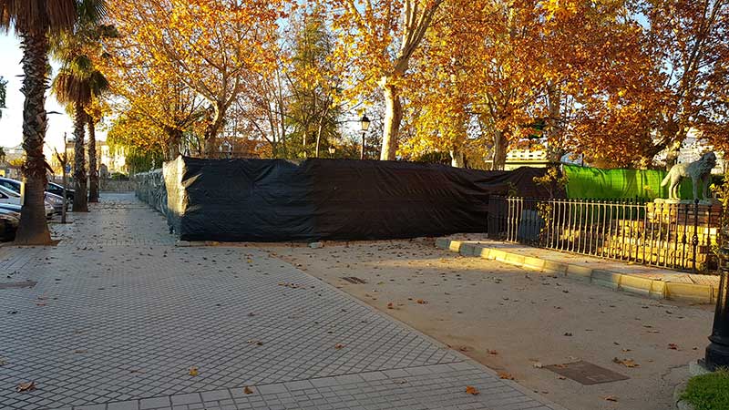 Comienza la remodelaci�n de la Plaza Santa B�rbara