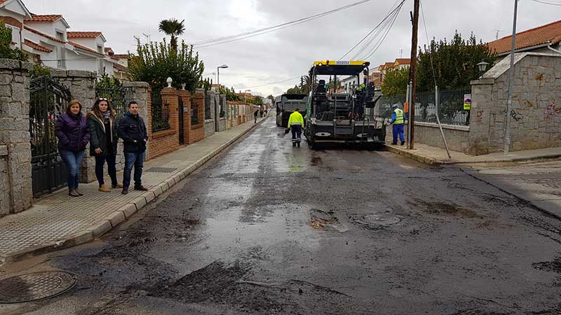 Plan de asfaltado municipal, foto archivo Infoguadiato
