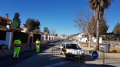 Pintado de las l�neas viales y de los pasos de peatones 