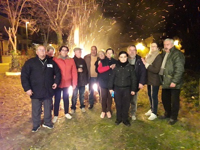 Celebraci�n de la candelaria en Pe�arroya