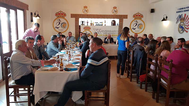 Encuentro de Pe�as del Real Madrid