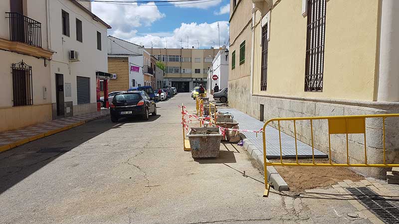Mejora del acerado de la calle Trinidad