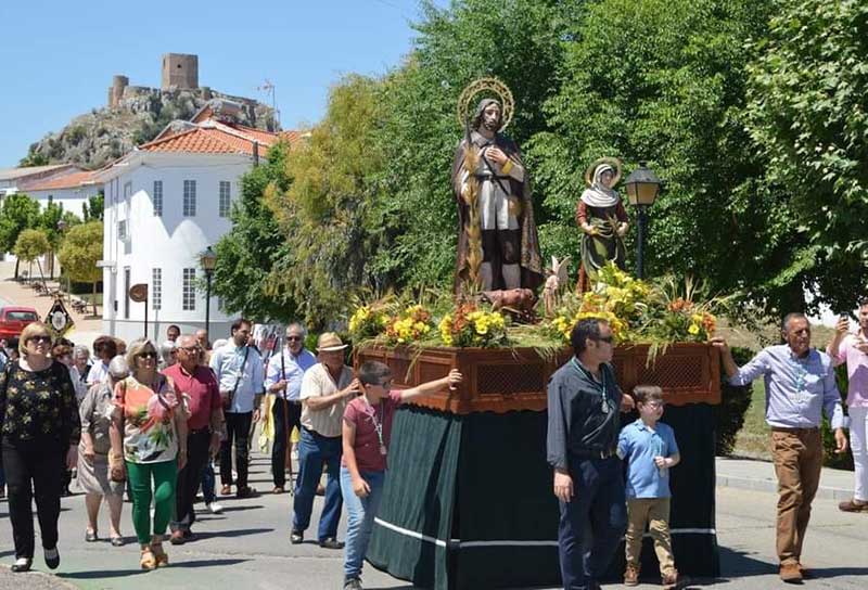 Romera de San Isidro Labrador en Belmez
