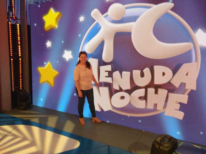 Herminia Marcado en el programa �Menuda noche�