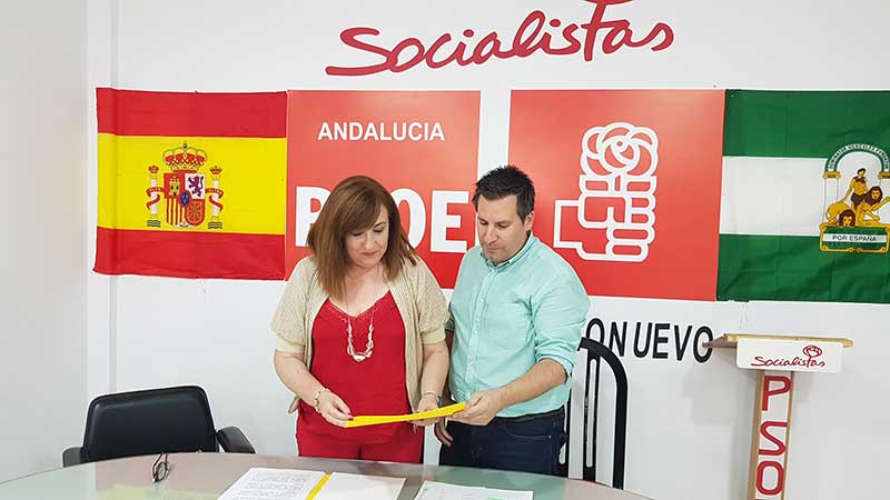 Soledad P�rez visita Pe�arroya