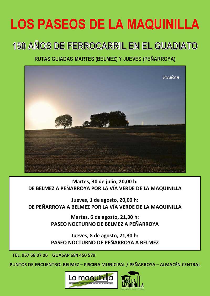 Los paseos de la maquinilla 