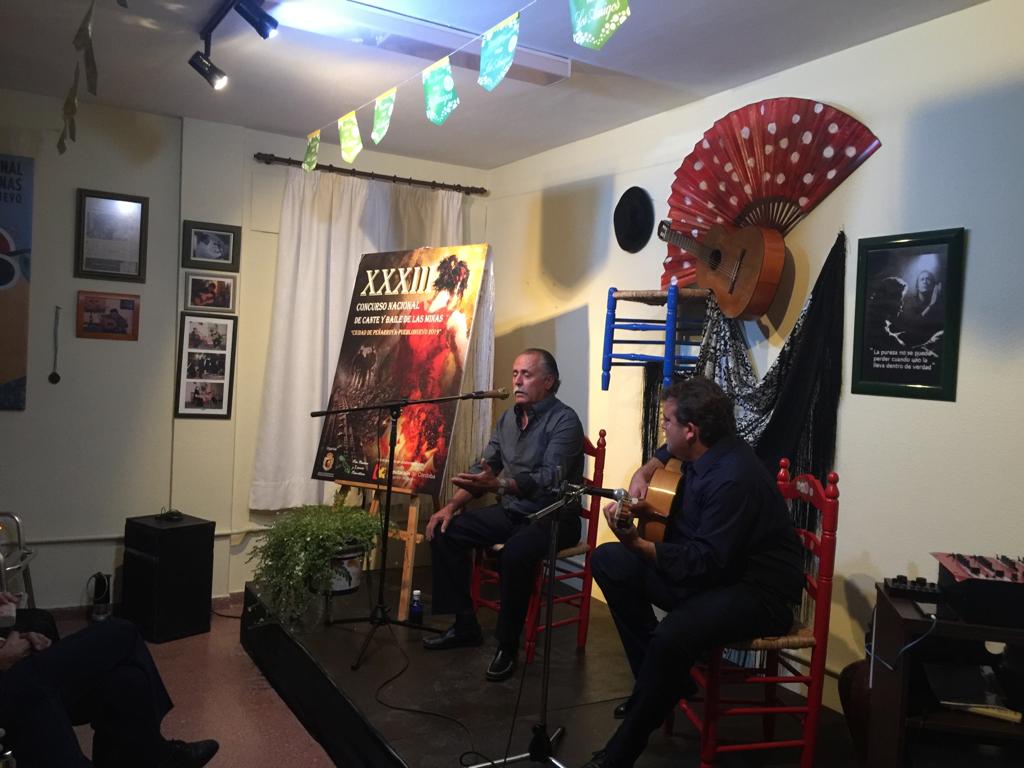 Presentaci�n cartel XXXIII Festival Nacional de Cante y Baile de las Minas 