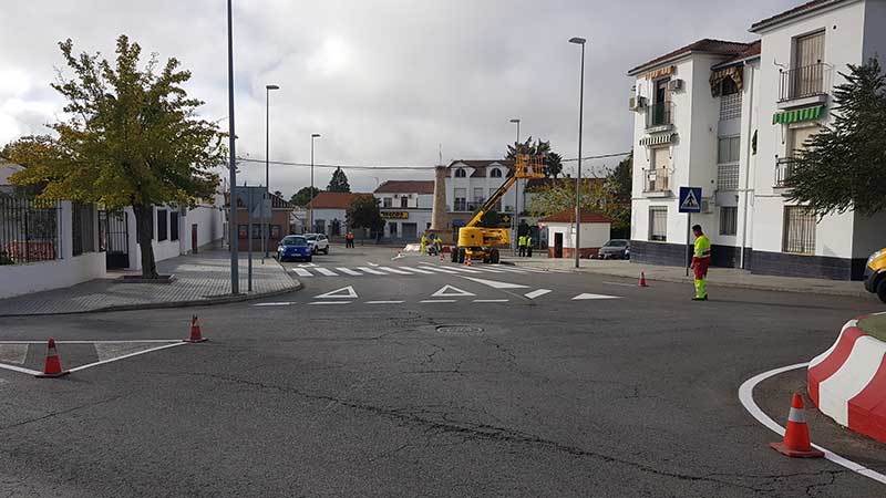 El consistorio mejora la se�alizaci�n vial