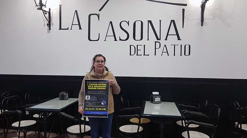 Primer trofeo f�tbol sala solidario Manos Unidas